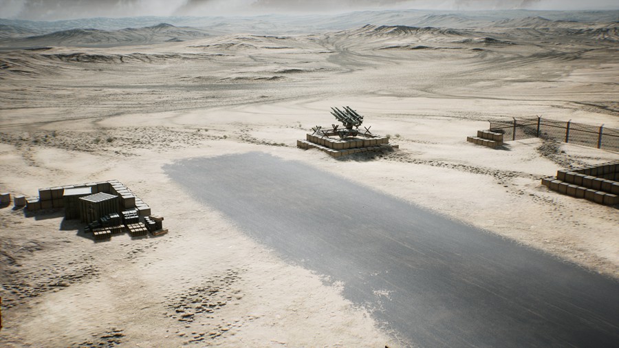 未来科幻外星球太空军事基地场景3D模型UE设计素材 Unreal Engine – Military Base – Premium 样机素材 sucaiwan.com