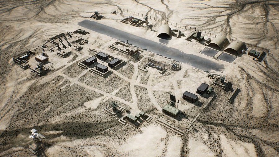 未来科幻外星球太空军事基地场景3D模型UE设计素材 Unreal Engine – Military Base – Premium 样机素材 sucaiwan.com