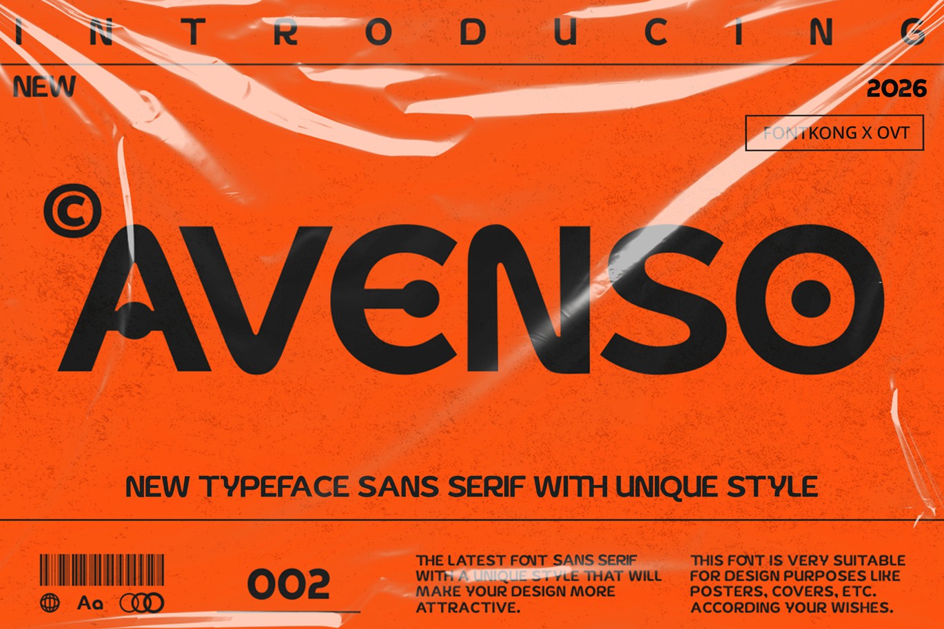 现代优雅品牌海报包装徽标设计无衬线英文字体安装包 Avenso – New Sans Serif Typeface with Unique Style 设计素材 第1张-素材湾丨精选海外优质设计素材资源 现代优雅品牌海报包装徽标设计无衬线英文字体安装包 Avenso – New Sans Serif Typeface with Unique Style 设计素材 sucaiwan.com