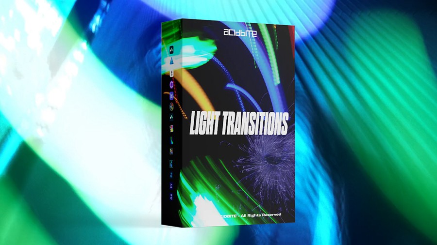 Acidbite - Light Transitions 100多种4K彩色灯光/火焰慢快门光效转场过渡+音效 影视音频 sucaiwan.com