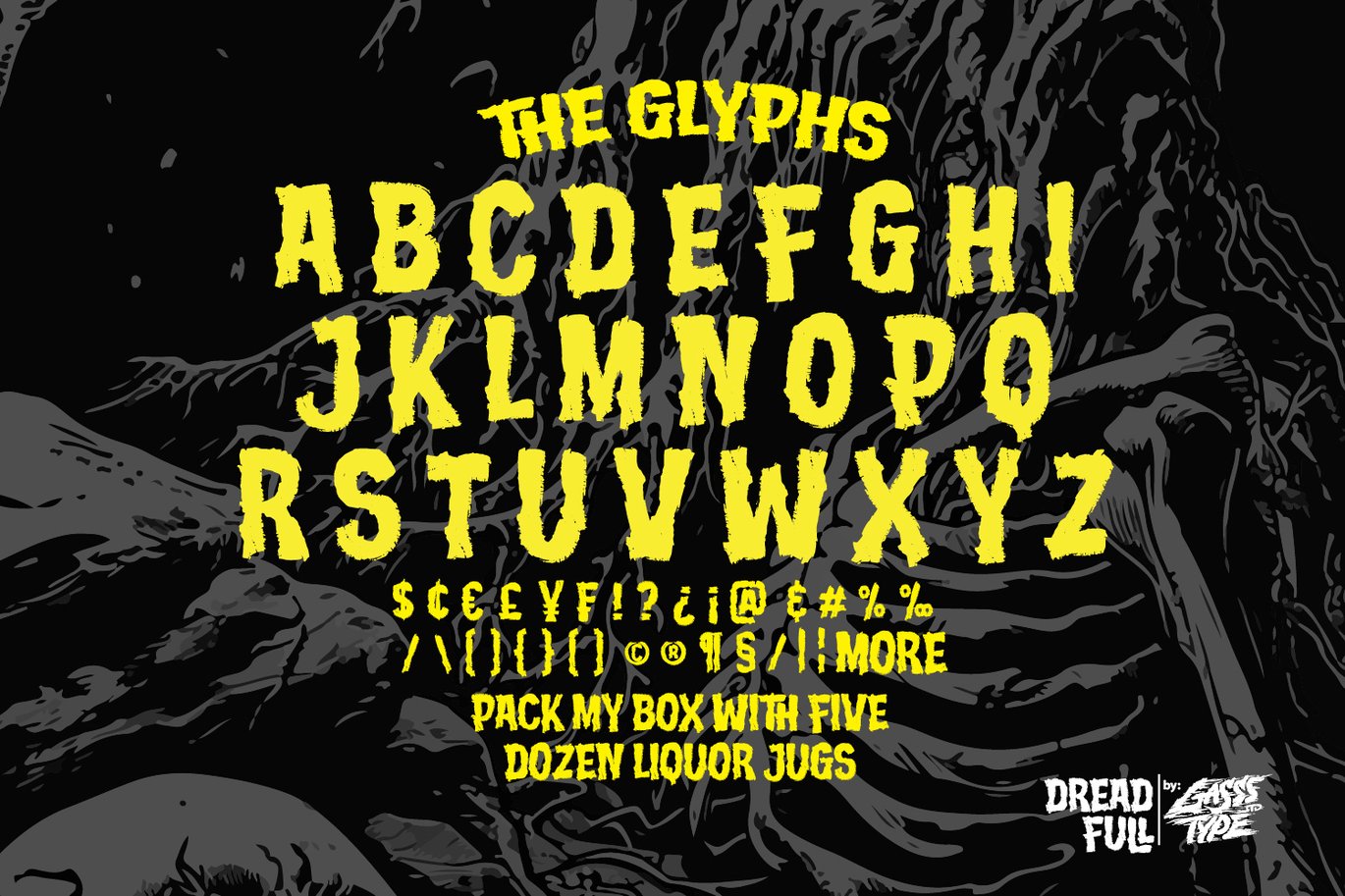 复古怀旧电影标题书籍封面设计装饰英文字体安装包 Dreadfull – Horror Retro Font 设计素材 第3张-素材湾丨精选海外优质设计素材资源 复古怀旧电影标题书籍封面设计装饰英文字体安装包 Dreadfull – Horror Retro Font 设计素材 sucaiwan.com