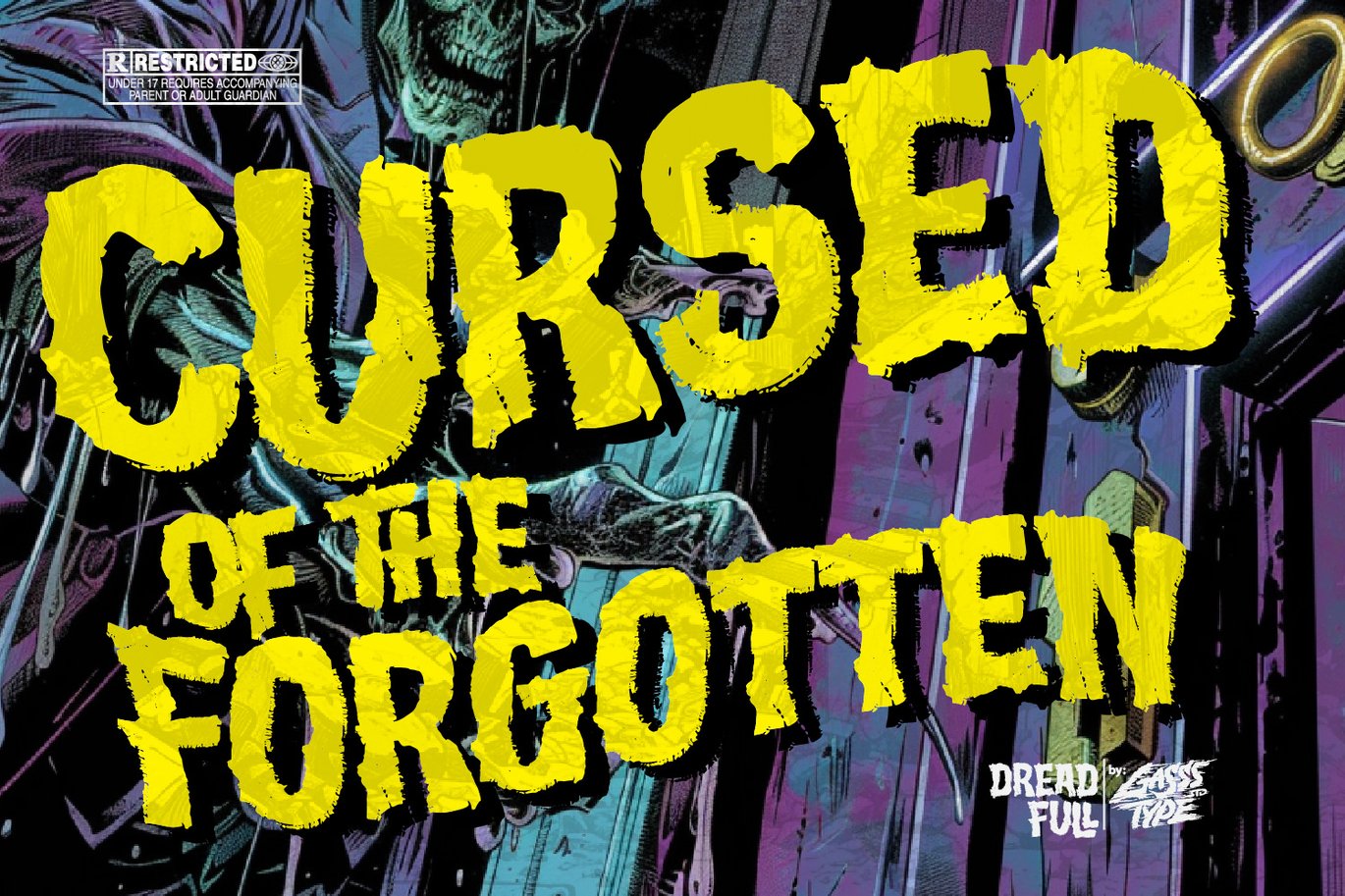 复古怀旧电影标题书籍封面设计装饰英文字体安装包 Dreadfull – Horror Retro Font 设计素材 第5张-素材湾丨精选海外优质设计素材资源 复古怀旧电影标题书籍封面设计装饰英文字体安装包 Dreadfull – Horror Retro Font 设计素材 sucaiwan.com