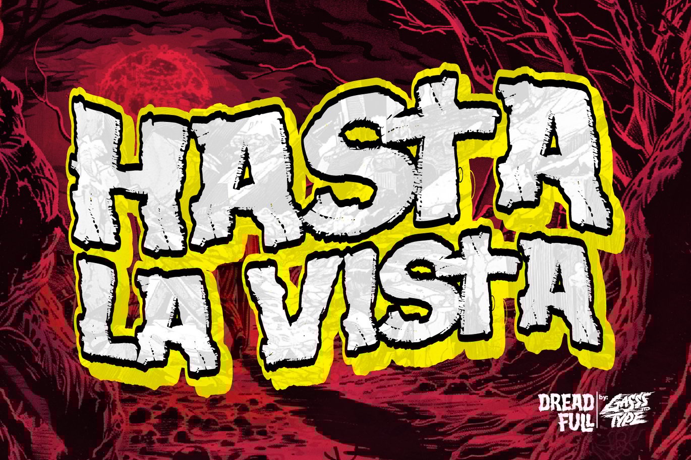 复古怀旧电影标题书籍封面设计装饰英文字体安装包 Dreadfull – Horror Retro Font 设计素材 第12张-素材湾丨精选海外优质设计素材资源 复古怀旧电影标题书籍封面设计装饰英文字体安装包 Dreadfull – Horror Retro Font 设计素材 sucaiwan.com