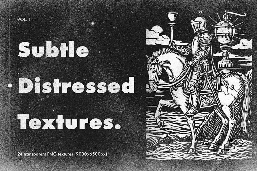24款9K高清复古做旧灰尘噪点颗粒纹理海报叠加层PNG免抠图背景图设计素材 Subtle Distressed Textures Vol. 1 图片素材 sucaiwan.com