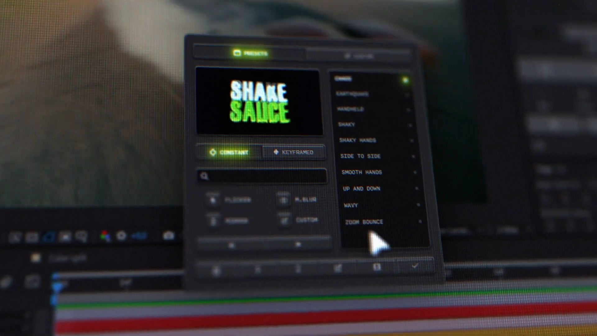 Shake Sauce 2 全新嘻哈说唱风格镜头振动摇晃抖动频闪场景预设AE插件扩展 Bryan Delimata Shake Sauce 2 插件预设 第3张-素材湾丨精选海外优质设计素材资源 Shake Sauce 2 全新嘻哈说唱风格镜头振动摇晃抖动频闪场景预设AE插件扩展 Bryan Delimata Shake Sauce 2 插件预设 sucaiwan.com