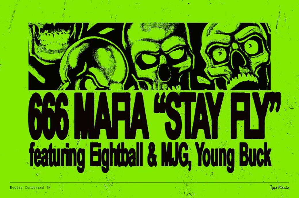 复古粗犷磨损印刷LOGO海报标题无衬线字体Bootzy Condensed TM – Rugged Font 设计素材 sucaiwan.com