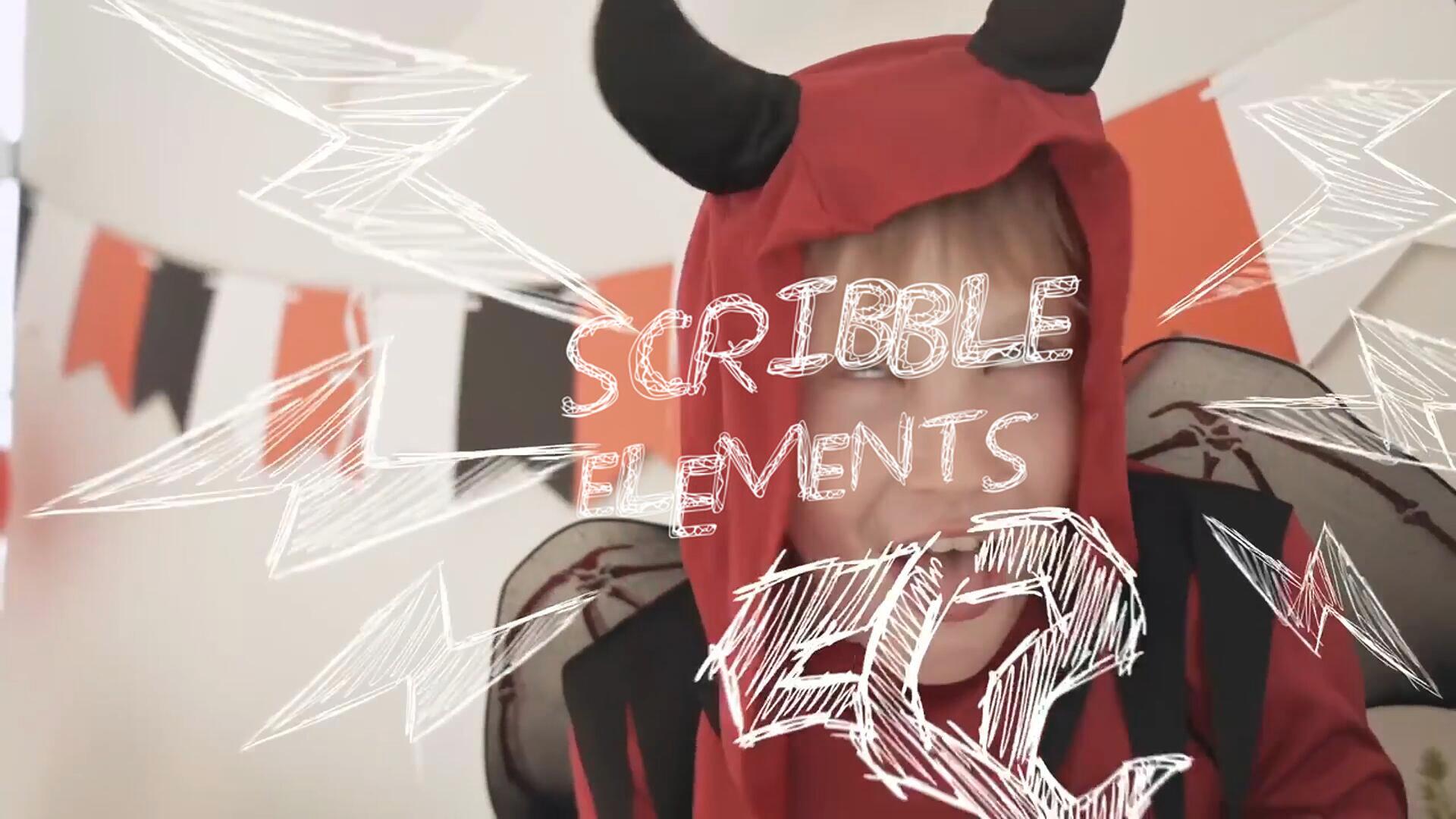 FCPX插件：36个复古马克笔涂鸦艺术街头粗糙手绘符号笔迹标记动画效果 , sucaiwan.com