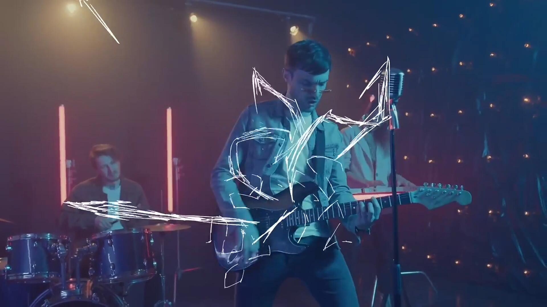 FCPX插件：36个复古马克笔涂鸦艺术街头粗糙手绘符号笔迹标记动画效果 , sucaiwan.com