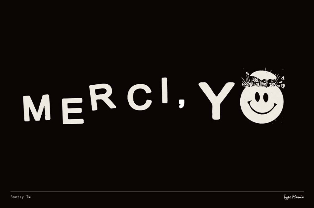 复古仿旧粗犷磨损印刷LOGO海报标题无衬线字体 Bootzy TM – Rugged Dynamic Font 设计素材 sucaiwan.com