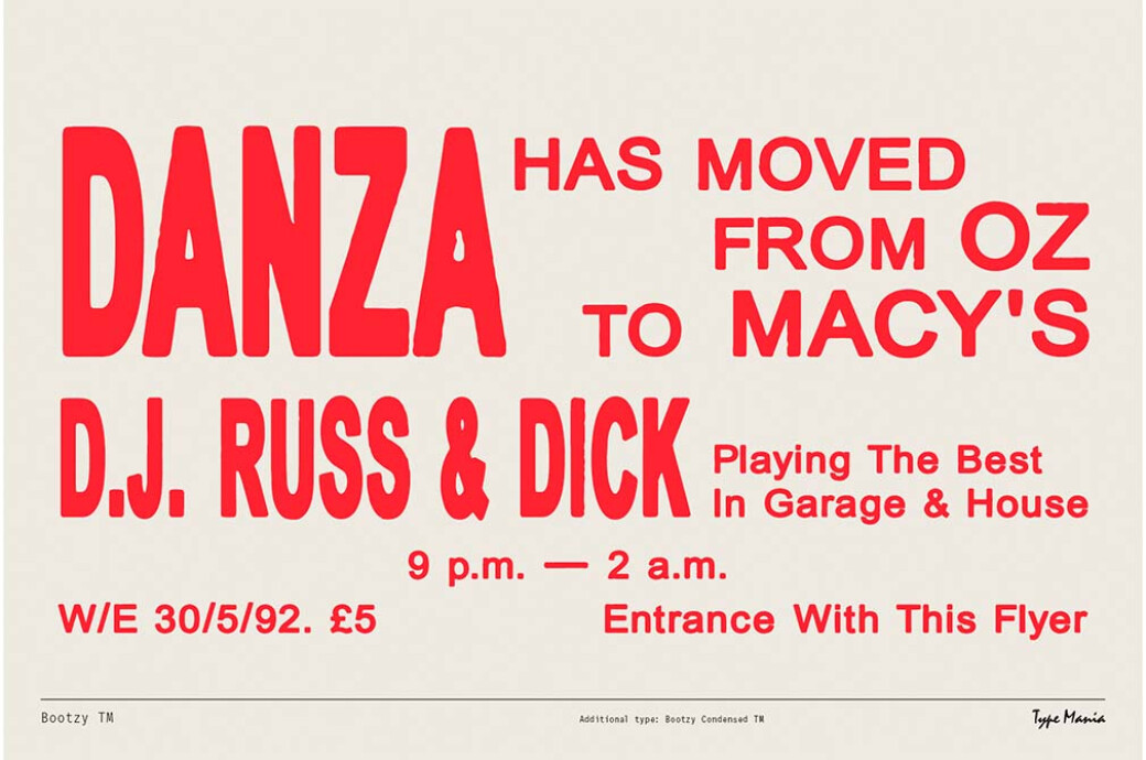 复古仿旧粗犷磨损印刷LOGO海报标题无衬线字体 Bootzy TM – Rugged Dynamic Font 设计素材 sucaiwan.com