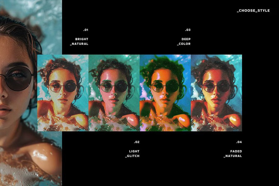 复古高质量半调风格波普艺术照片效果Photoshop模板 Halftone Vintage Photo Effect 插件预设 第3张-素材湾丨精选海外优质设计素材资源 复古高质量半调风格波普艺术照片效果Photoshop模板 Halftone Vintage Photo Effect 插件预设 sucaiwan.com