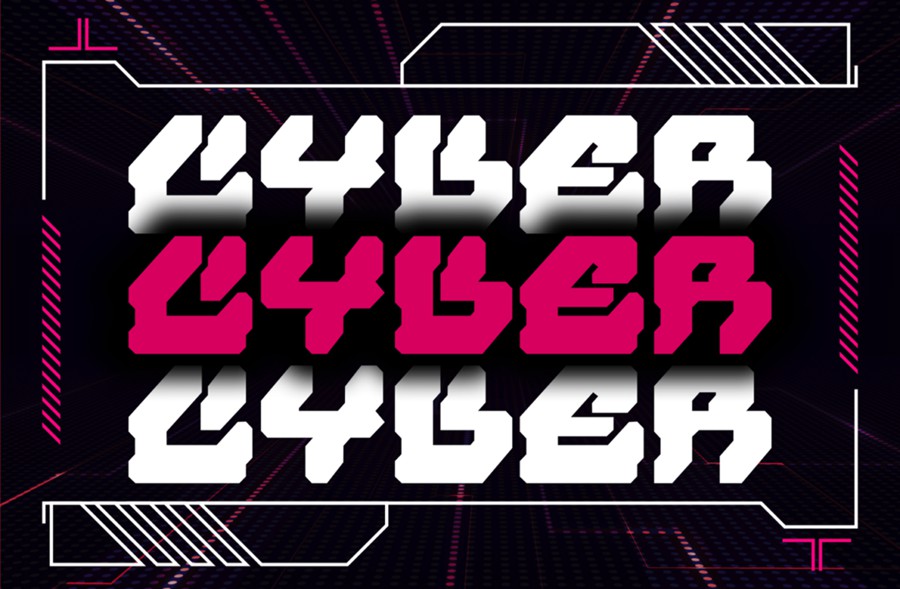 未来科幻赛博朋克机甲海报网站徽标设计装饰英文字体安装包 Ceimo – Modern Techno Font 设计素材 第4张-素材湾丨精选海外优质设计素材资源 未来科幻赛博朋克机甲海报网站徽标设计装饰英文字体安装包 Ceimo – Modern Techno Font 设计素材 sucaiwan.com