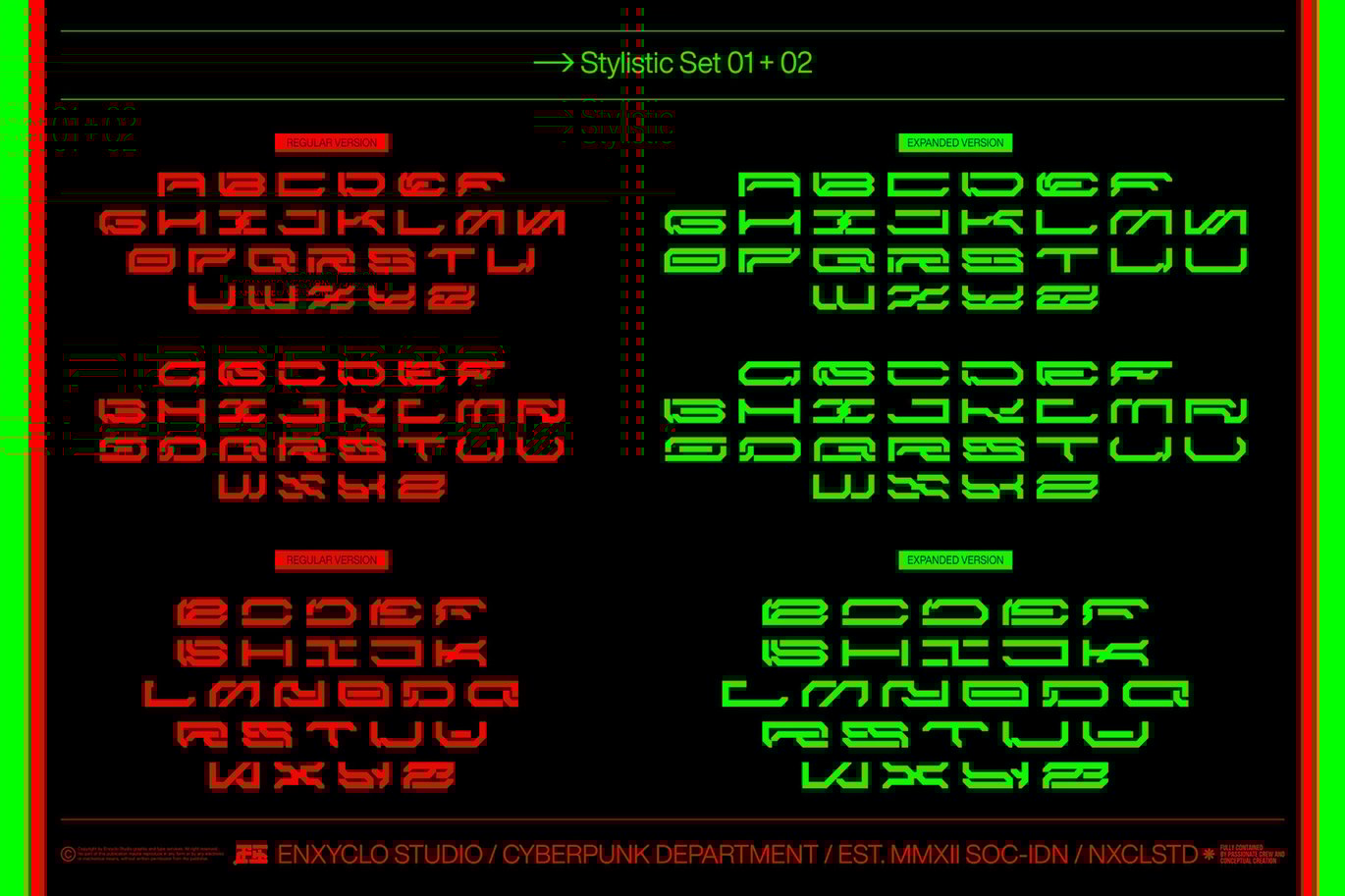 未来科幻y2k机甲游戏海报街头服饰徽标设计装饰英文字体安装包 Brayqose Font Family – Futuristic Cyberpunk 设计素材 第12张-素材湾丨精选海外优质设计素材资源 未来科幻y2k机甲游戏海报街头服饰徽标设计装饰英文字体安装包 Brayqose Font Family – Futuristic Cyberpunk 设计素材 sucaiwan.com