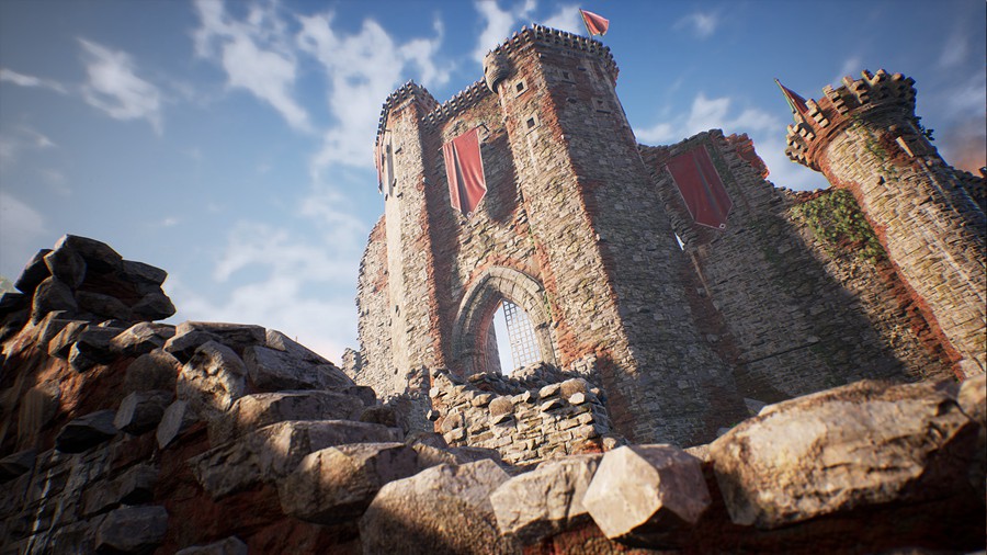UE模型 奇幻中世纪欧洲城堡建筑3D模型设计素材 Unreal Engine – Fantasy Medieval Castle Kit 样机素材 第4张-素材湾丨精选海外优质设计素材资源 UE模型 奇幻中世纪欧洲城堡建筑3D模型设计素材 Unreal Engine – Fantasy Medieval Castle Kit 样机素材 sucaiwan.com