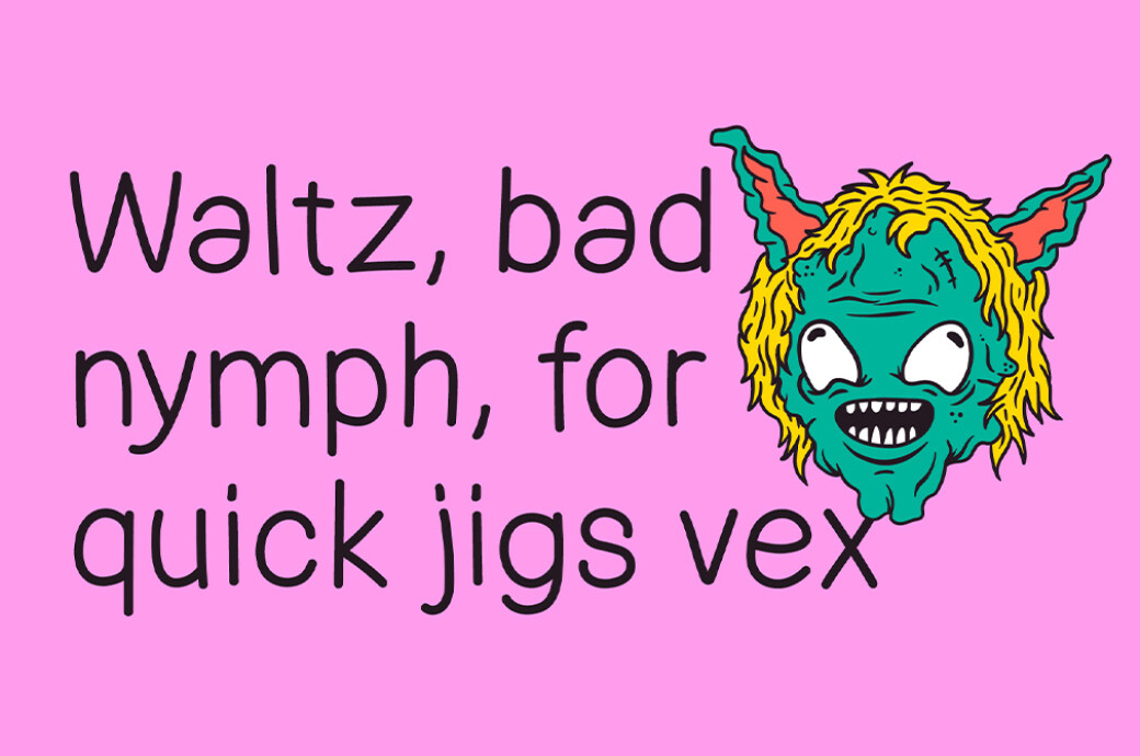 儿童卡通漫画插图海报设计封面标题手写字体 SK Yok Deve Font 设计素材 sucaiwan.com