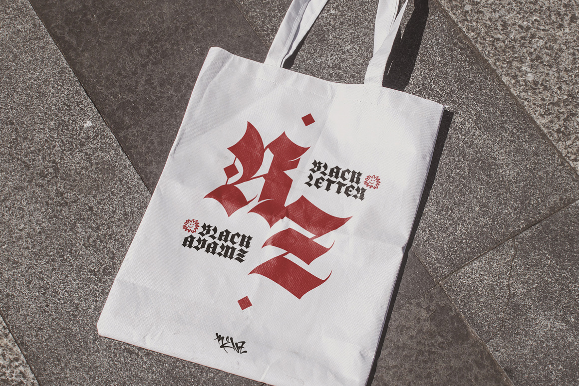 哥特式品牌海报包装徽标设计装饰英文字体安装包 Black Webs – Gothic Blackletter Typeface 设计素材 sucaiwan.com