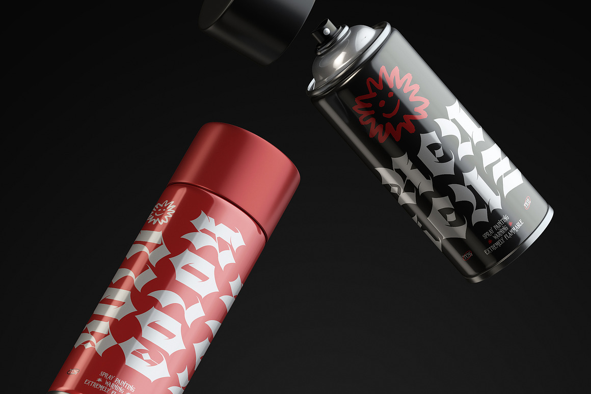 哥特式品牌海报包装徽标设计装饰英文字体安装包 Black Webs – Gothic Blackletter Typeface 设计素材 sucaiwan.com