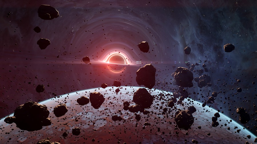 未来科幻星际太空黑洞星球星星3D模型UE格式设计素材 Space Creator Pro 样机素材 sucaiwan.com