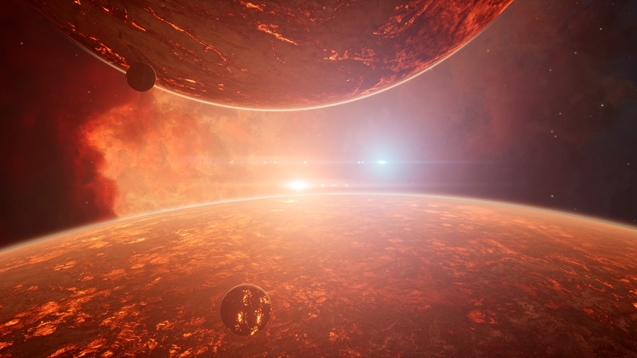 未来科幻星际太空黑洞星球星星3D模型UE格式设计素材 Space Creator Pro 样机素材 sucaiwan.com