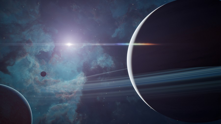 未来科幻星际太空黑洞星球星星3D模型UE格式设计素材 Space Creator Pro 样机素材 sucaiwan.com