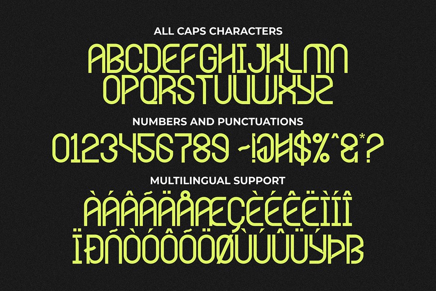 极简品牌海报游戏电子竞技设计无衬线英文字体安装包 Seventy Five – Sporty Display Font 设计素材 第5张-素材湾丨精选海外优质设计素材资源 极简品牌海报游戏电子竞技设计无衬线英文字体安装包 Seventy Five – Sporty Display Font 设计素材 sucaiwan.com