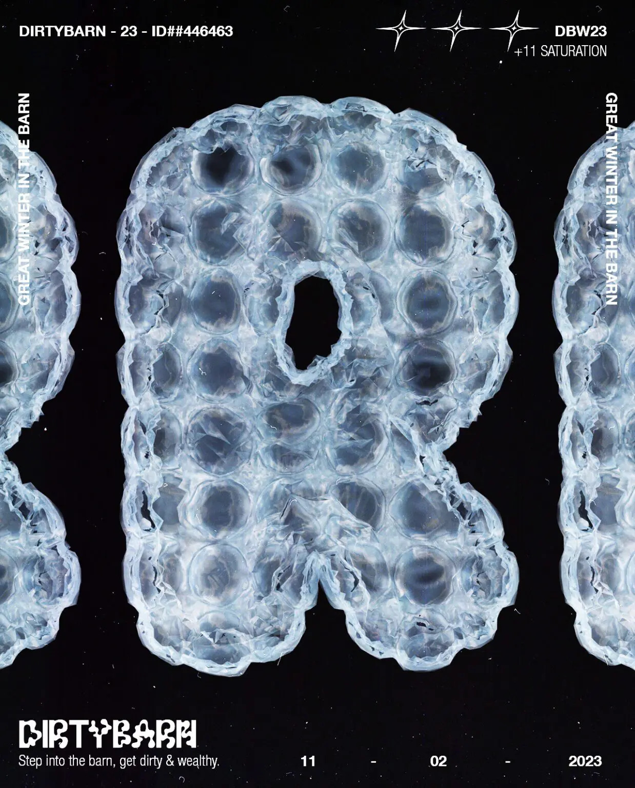 潮流前卫酸性3D立体视觉海报标题设计气泡气球英文字母数字符号PNG免抠图素材 Wobbly Bubbly Letters with 3D Style and 20 Variations 图片素材 sucaiwan.com