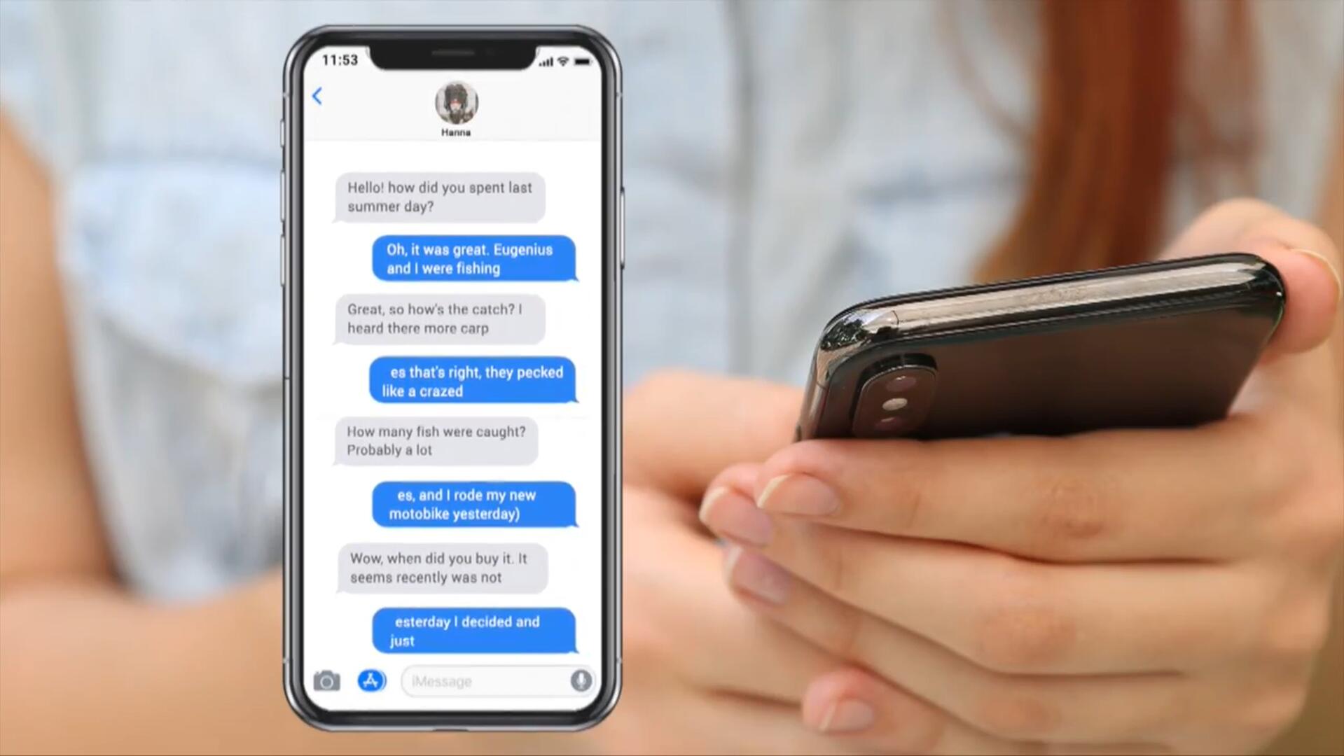 FCPX插件：iPhone短信微信文本视频对话弹窗效果包 , sucaiwan.com