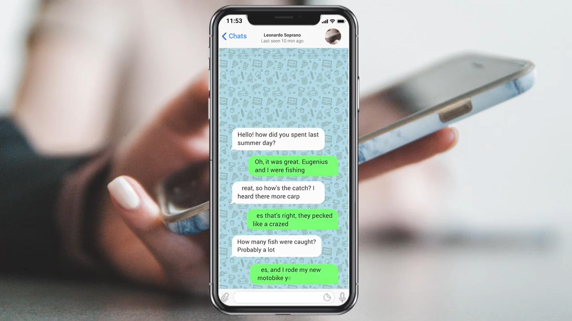 FCPX插件：iPhone短信微信文本视频对话弹窗效果包 , sucaiwan.com