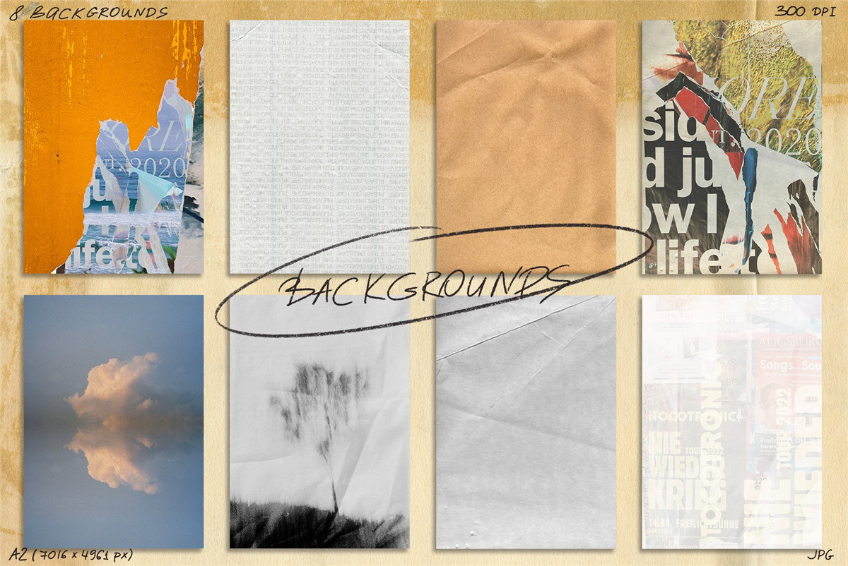 381个复古夏日涂鸦艺术拼贴手绘笔迹相框撕纸手账剪贴画纸张肌理PNG免扣混合设计套装 Cali Vibes Mixed Media Collage Set 图片素材 第13张-素材湾丨精选海外优质设计素材资源 381个复古夏日涂鸦艺术拼贴手绘笔迹相框撕纸手账剪贴画纸张肌理PNG免扣混合设计套装 Cali Vibes Mixed Media Collage Set 图片素材 sucaiwan.com