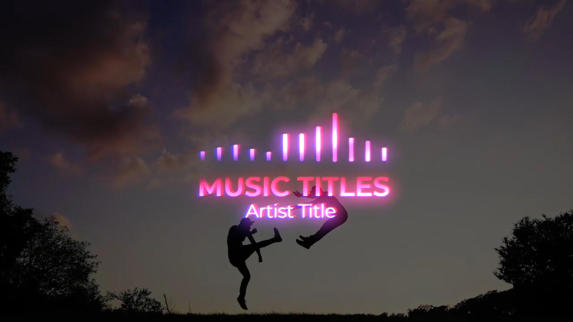 FCPX插件：8个自定义音乐标题音频可视化波形动画效果 , sucaiwan.com