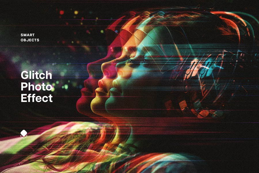三重错位故障毛刺浮雕照片效果Ps修图特效滤镜样机素材 Glitching Anaglyph Photo Effect 插件预设 第1张-素材湾丨精选海外优质设计素材资源 三重错位故障毛刺浮雕照片效果Ps修图特效滤镜样机素材 Glitching Anaglyph Photo Effect 插件预设 sucaiwan.com