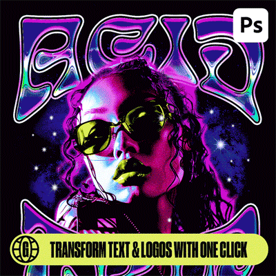 潮流酸性彩色金属镀铬3D立体文字标题LOGO设计PS文本样式模板 GFX WRLD - ACID TRIP TEXT STYLES 2-PACK 插件预设 第4张-素材湾丨精选海外优质设计素材资源 潮流酸性彩色金属镀铬3D立体文字标题LOGO设计PS文本样式模板 GFX WRLD - ACID TRIP TEXT STYLES 2-PACK 插件预设 sucaiwan.com