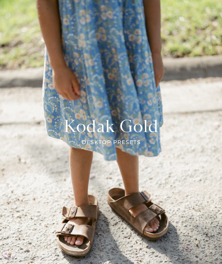 怀旧永恒电影美感柯达胶片模拟柔和温暖色调摄影肖像调色Lightroom预设 REFINED – Kodak Gold 插件预设 sucaiwan.com