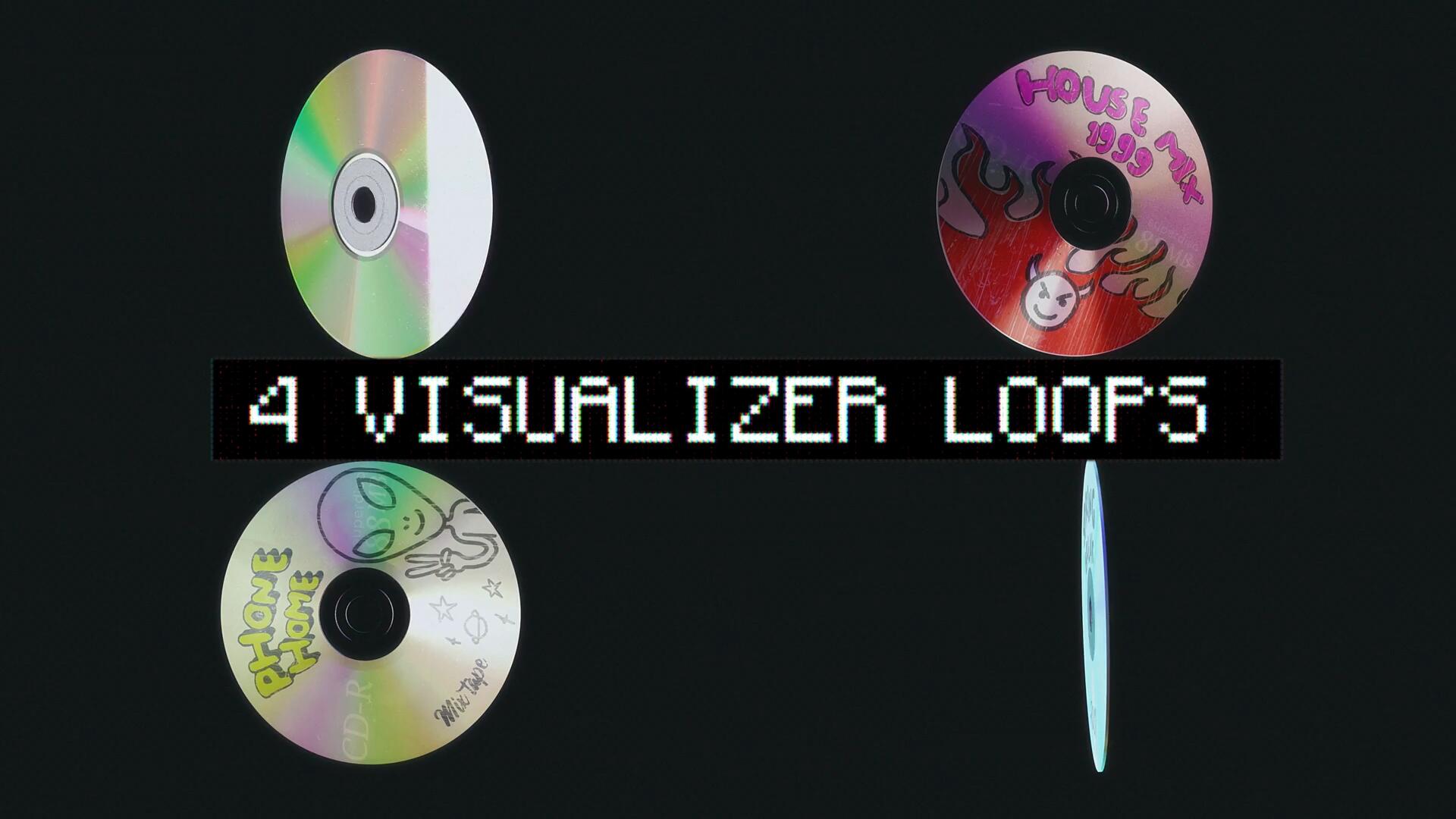 AE/PR模板:复古Y2K风格CD音乐艺术品主题开场片头模板 , 第9张-素材湾丨精选海外优质设计素材资源 AE/PR模板:复古Y2K风格CD音乐艺术品主题开场片头模板 , sucaiwan.com