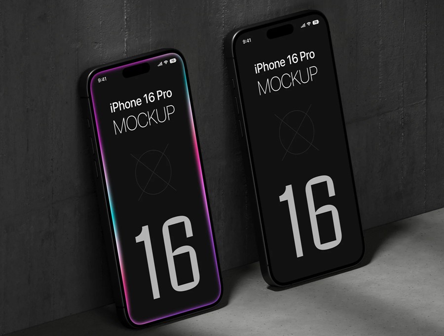 20款工业风APP UI界面设计苹果iPhone 16 Pro屏幕演示效果图PS贴图样机模板 20 iPhone 16 Pro Mockups Vol.01 样机素材 第2张-素材湾丨精选海外优质设计素材资源 20款工业风APP UI界面设计苹果iPhone 16 Pro屏幕演示效果图PS贴图样机模板 20 iPhone 16 Pro Mockups Vol.01 样机素材 sucaiwan.com