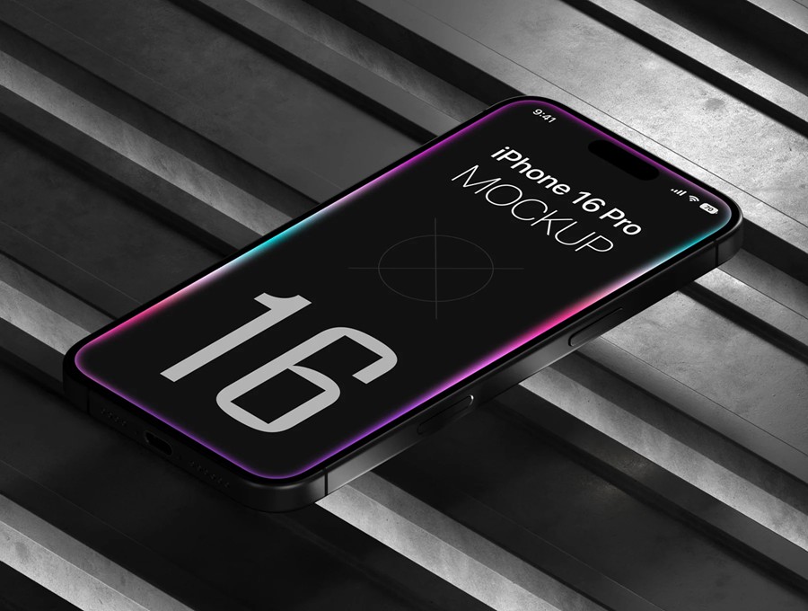 20款工业风APP UI界面设计苹果iPhone 16 Pro屏幕演示效果图PS贴图样机模板 20 iPhone 16 Pro Mockups Vol.01 样机素材 第7张-素材湾丨精选海外优质设计素材资源 20款工业风APP UI界面设计苹果iPhone 16 Pro屏幕演示效果图PS贴图样机模板 20 iPhone 16 Pro Mockups Vol.01 样机素材 sucaiwan.com