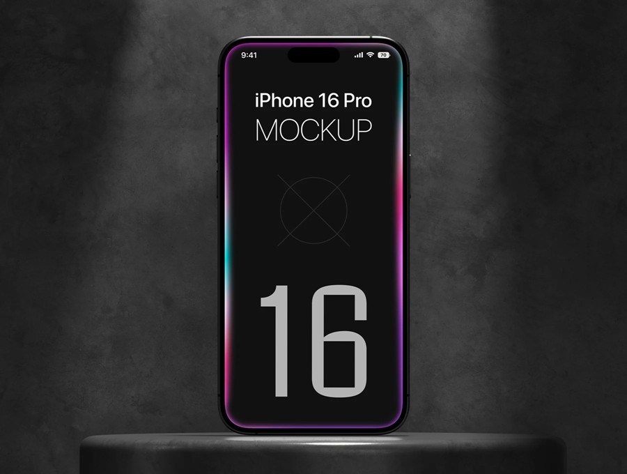 20款工业风APP UI界面设计苹果iPhone 16 Pro屏幕演示效果图PS贴图样机模板 20 iPhone 16 Pro Mockups Vol.01 样机素材 第8张-素材湾丨精选海外优质设计素材资源 20款工业风APP UI界面设计苹果iPhone 16 Pro屏幕演示效果图PS贴图样机模板 20 iPhone 16 Pro Mockups Vol.01 样机素材 sucaiwan.com