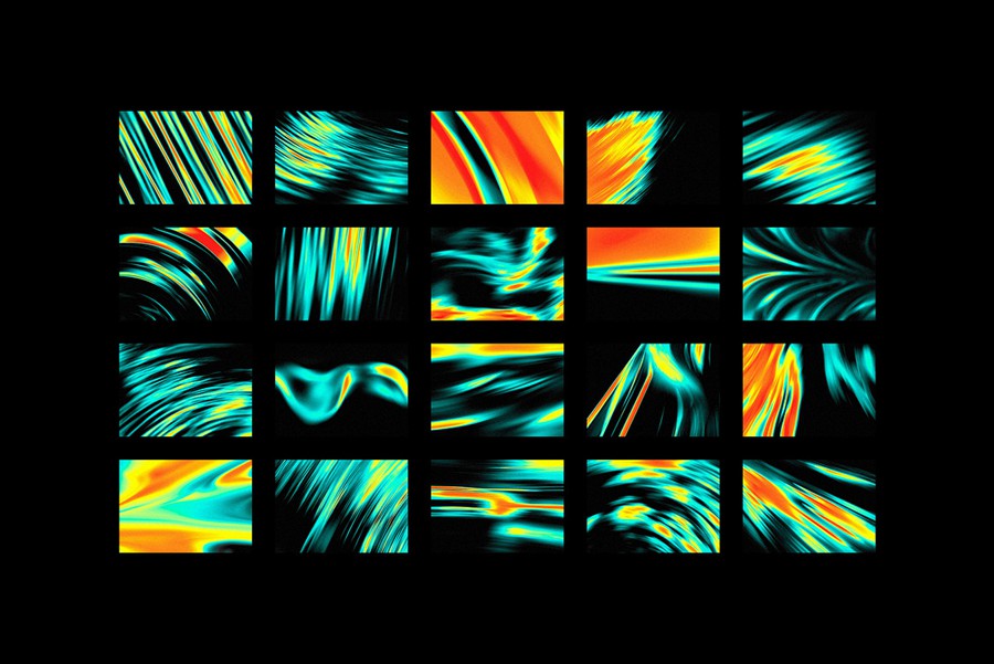 40款未来科幻CRT热感应渐变波浪条纹科技海报背景图片设计素材 Motion Energy Gradient Textures 图片素材 第5张-素材湾丨精选海外优质设计素材资源 40款未来科幻CRT热感应渐变波浪条纹科技海报背景图片设计素材 Motion Energy Gradient Textures 图片素材 sucaiwan.com