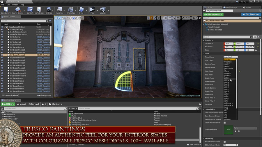 UE模型 古典罗马建筑室内环境3D模型素材 Unreal Engine Rome Fantasy Pack II 样机素材 第13张-素材湾丨精选海外优质设计素材资源 UE模型 古典罗马建筑室内环境3D模型素材 Unreal Engine Rome Fantasy Pack II 样机素材 sucaiwan.com