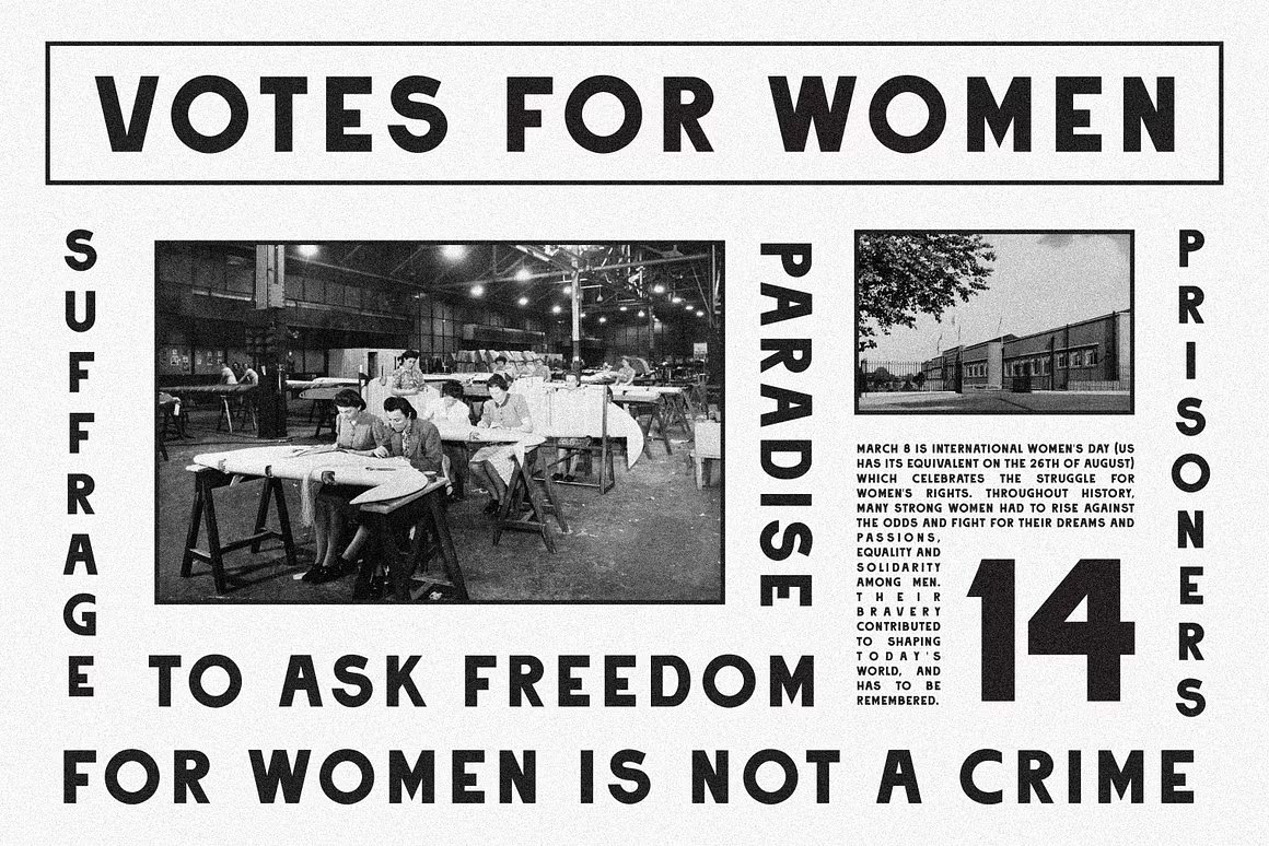 复古墨西哥西部风情老式标牌店面品牌包装标牌经典无衬线字体 Mesaca and Kaxes 设计素材 sucaiwan.com