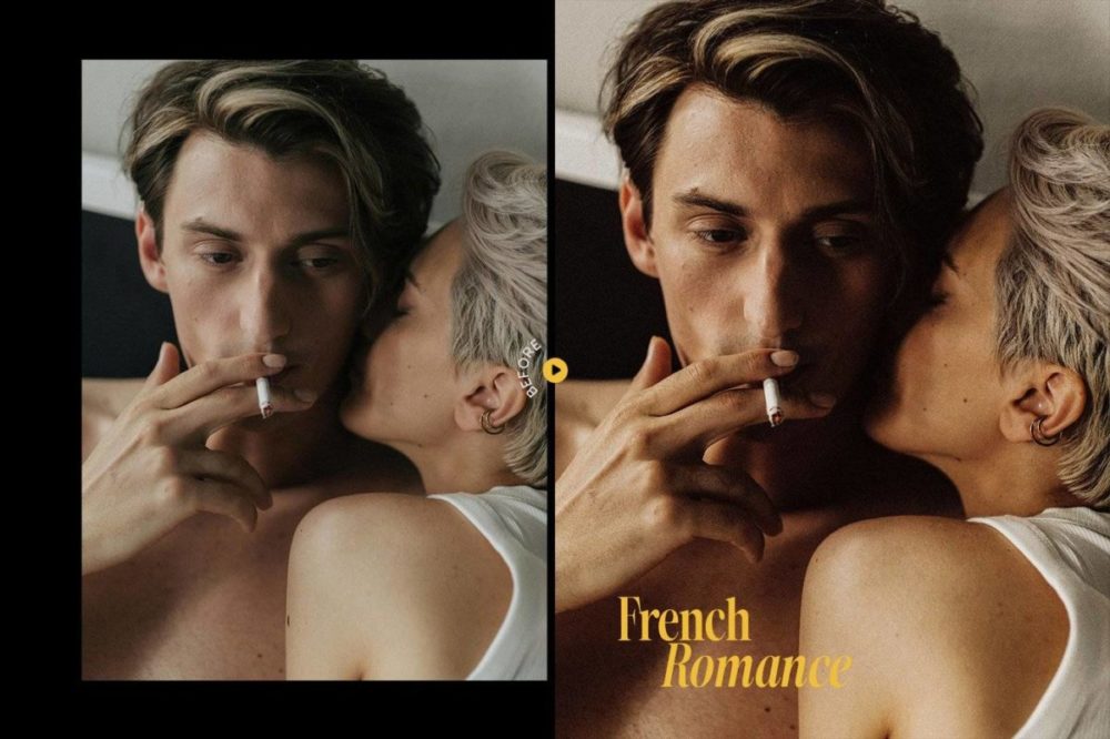 时尚法式浪漫电影肖像摄影照片调色Lightroom&LUT预设 French Romance Lightroom Presets and LUT 插件预设 第8张-素材湾丨精选海外优质设计素材资源 时尚法式浪漫电影肖像摄影照片调色Lightroom&LUT预设 French Romance Lightroom Presets and LUT 插件预设 sucaiwan.com