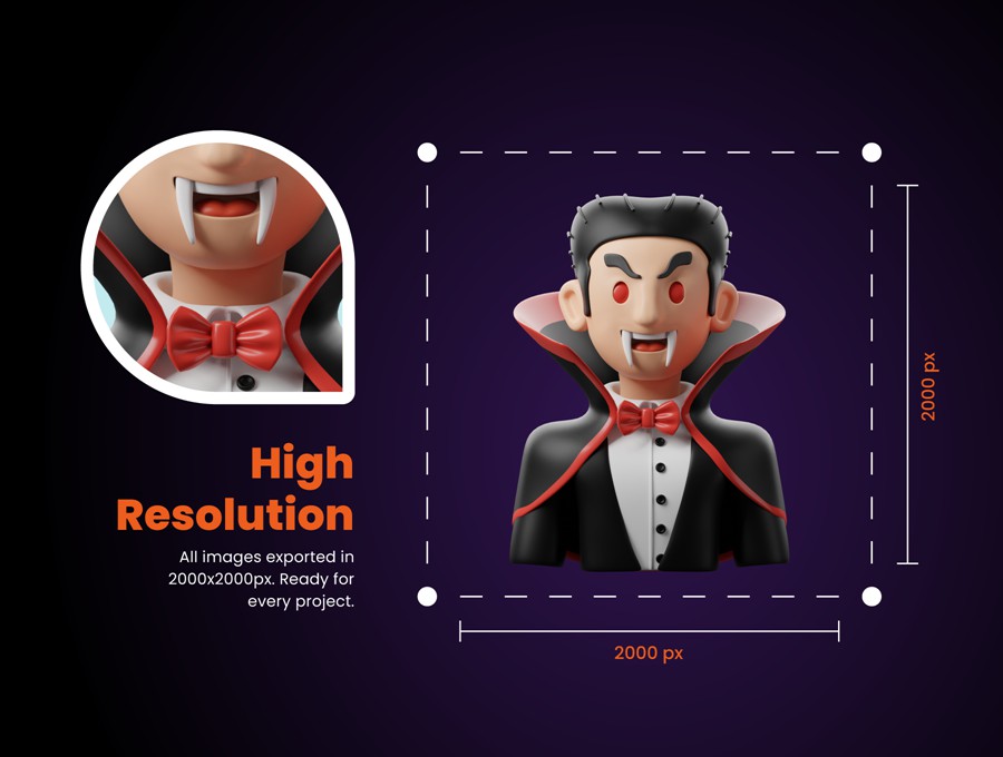 30款优质卡通趣味恐怖万圣节南瓜僵尸3D图标Icons设计Figma/PSD/PNG格式设计素材 3D Trick-or-Treat Icons 图标素材 第3张-素材湾丨精选海外优质设计素材资源 30款优质卡通趣味恐怖万圣节南瓜僵尸3D图标Icons设计Figma/PSD/PNG格式设计素材 3D Trick-or-Treat Icons 图标素材 sucaiwan.com