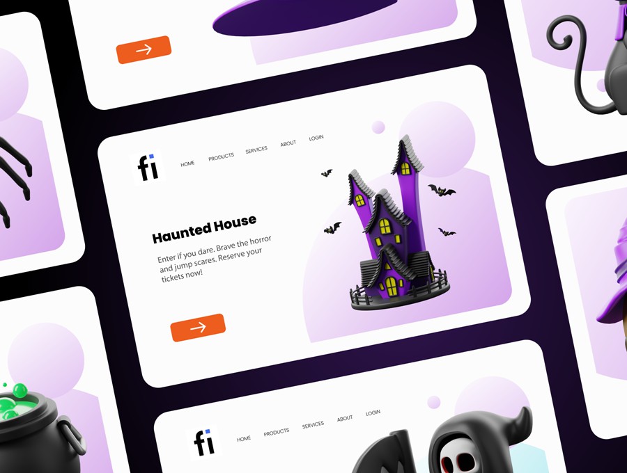 30款优质卡通趣味恐怖万圣节南瓜僵尸3D图标Icons设计Figma/PSD/PNG格式设计素材 3D Trick-or-Treat Icons 图标素材 第6张-素材湾丨精选海外优质设计素材资源 30款优质卡通趣味恐怖万圣节南瓜僵尸3D图标Icons设计Figma/PSD/PNG格式设计素材 3D Trick-or-Treat Icons 图标素材 sucaiwan.com