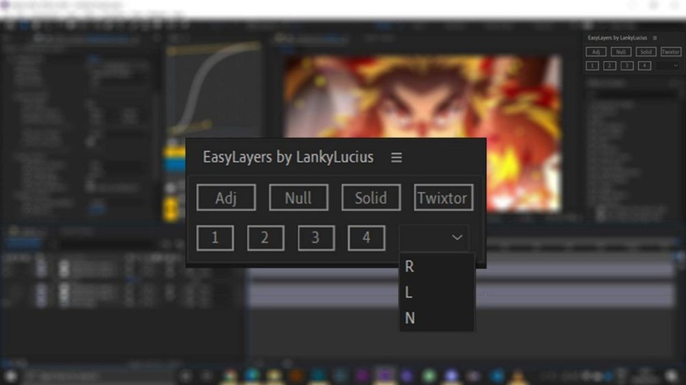 修复Twixtor扭曲插件/更改EasyLayers脚本设置及其使用视频教程 Lanky’s EasyLayers and Twixtor Mega Pack 插件预设 sucaiwan.com