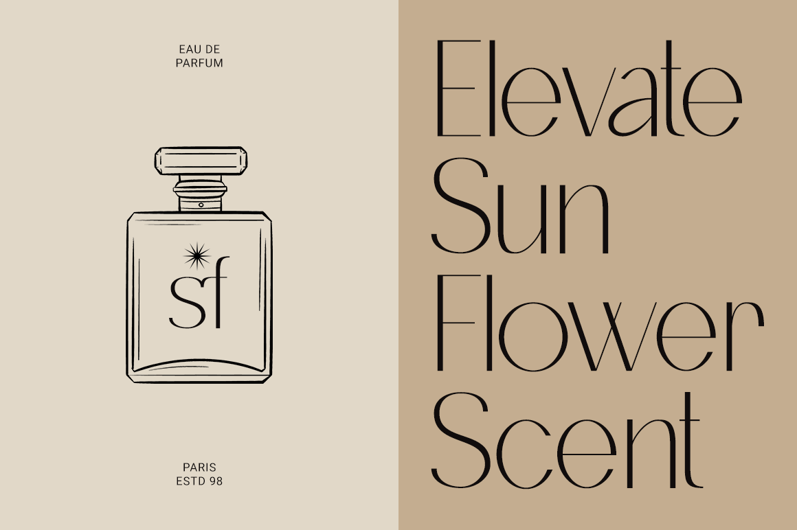 优雅杂志广告徽标设计无衬线英文字体安装包 Kinsfolk 设计素材 sucaiwan.com