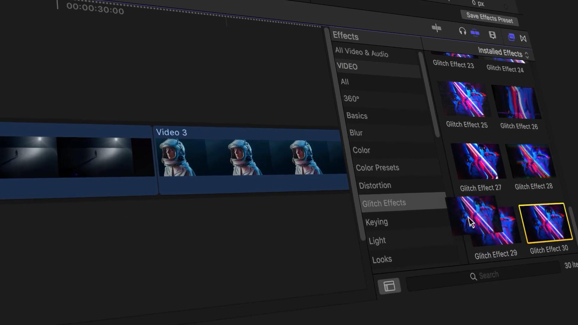 FCPX插件：真实老式胶卷数字化模拟视频叠加纹理毛刺外观效果 , sucaiwan.com