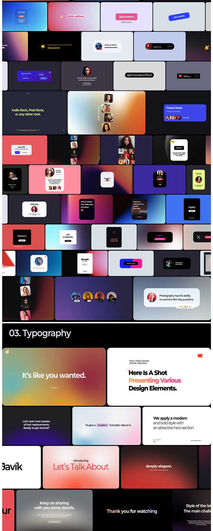 PR插件：2000个创意极简社交媒体文字标题动态排版封面海报设计包装动画图形包 Social Media Graphics Pack for Premiere Pro , sucaiwan.com