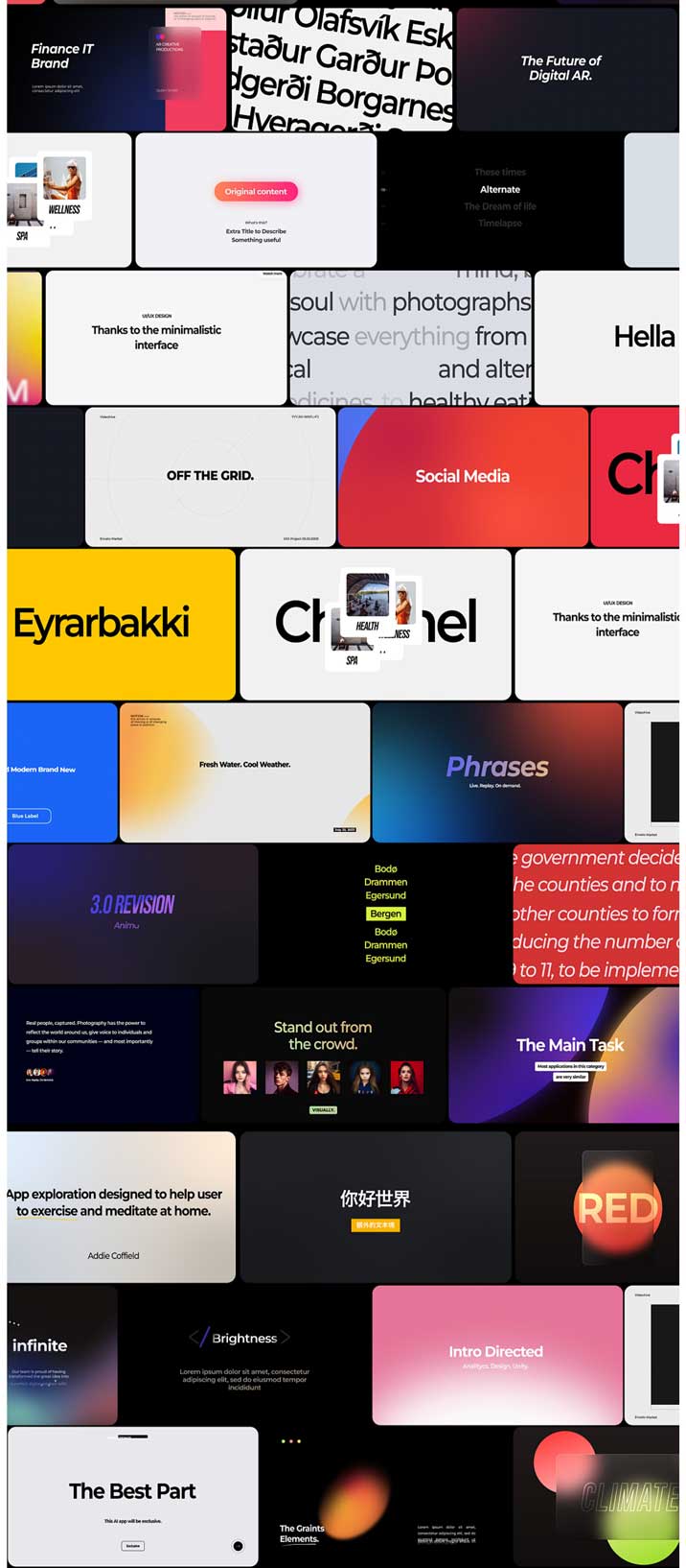 PR插件：2000个创意极简社交媒体文字标题动态排版封面海报设计包装动画图形包 Social Media Graphics Pack for Premiere Pro , sucaiwan.com