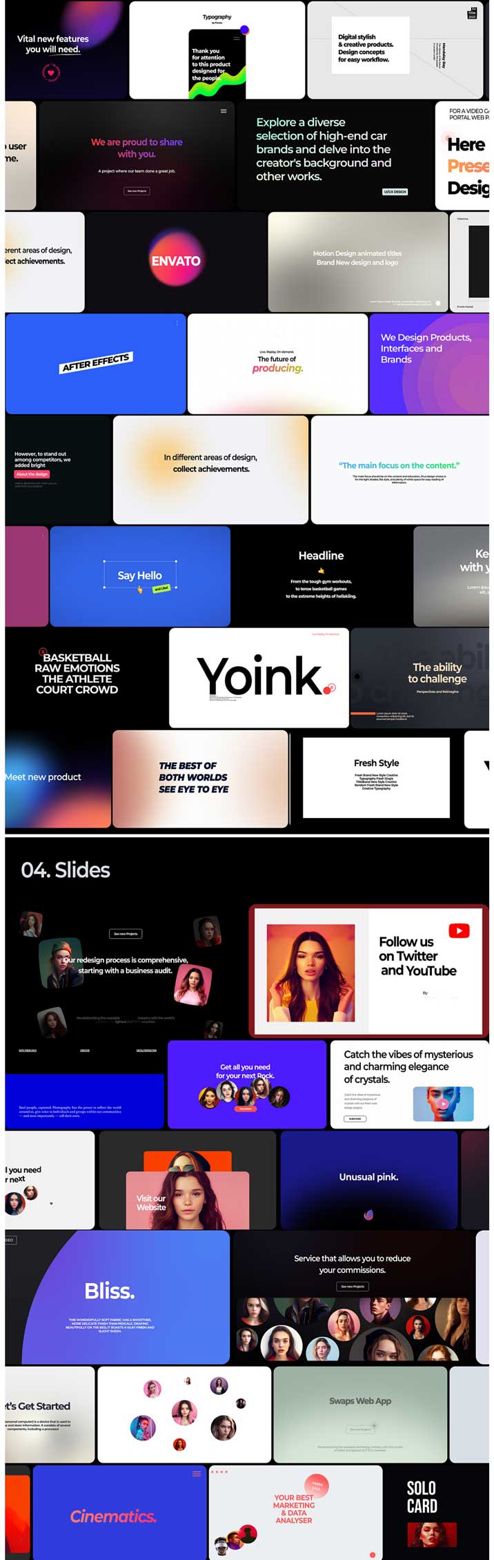 PR插件：2000个创意极简社交媒体文字标题动态排版封面海报设计包装动画图形包 Social Media Graphics Pack for Premiere Pro , sucaiwan.com