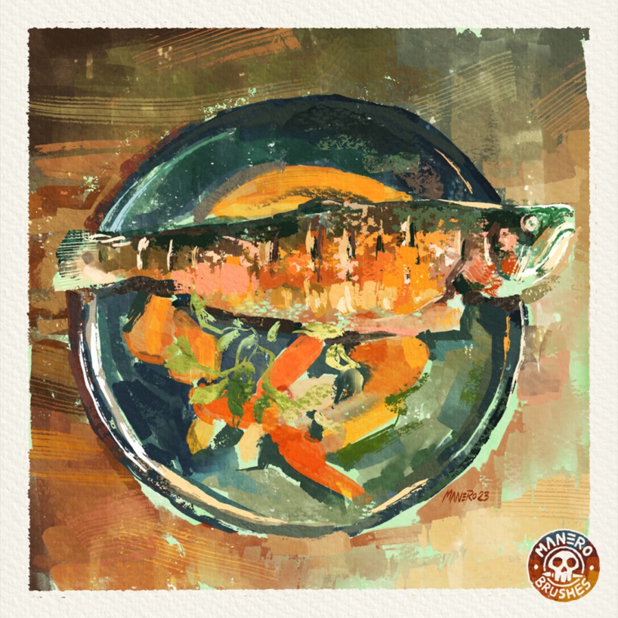 逼真水粉颗粒喷漆水墨数字艺术绘画效果Procreate笔刷画笔设计素材 Natural Gouache Brush Set for Procreate 笔刷资源 第6张-素材湾丨精选海外优质设计素材资源 逼真水粉颗粒喷漆水墨数字艺术绘画效果Procreate笔刷画笔设计素材 Natural Gouache Brush Set for Procreate 笔刷资源 sucaiwan.com